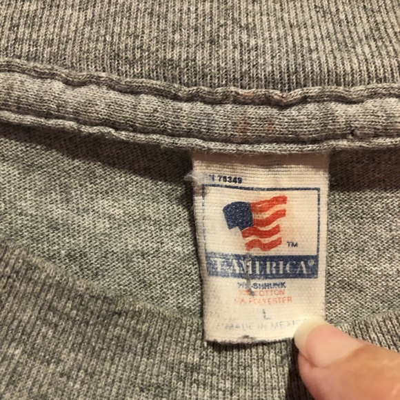 Embroidered San Francisco California Golden Gate Bridge T-Shirt L - Picture 3 of 4